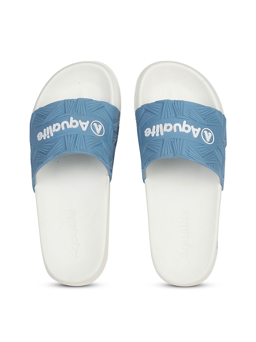 Aqualite Women Men Printed Open Toe Slip On Sliders