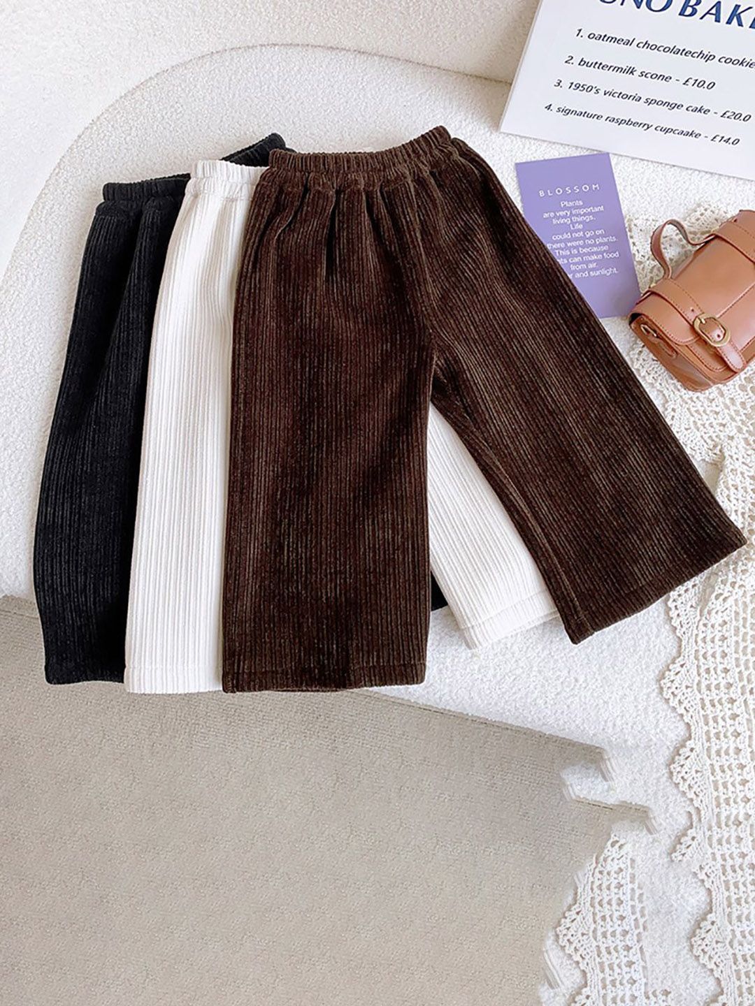 StyleCast x Revolte Girls Easy Wash Pleated Trousers