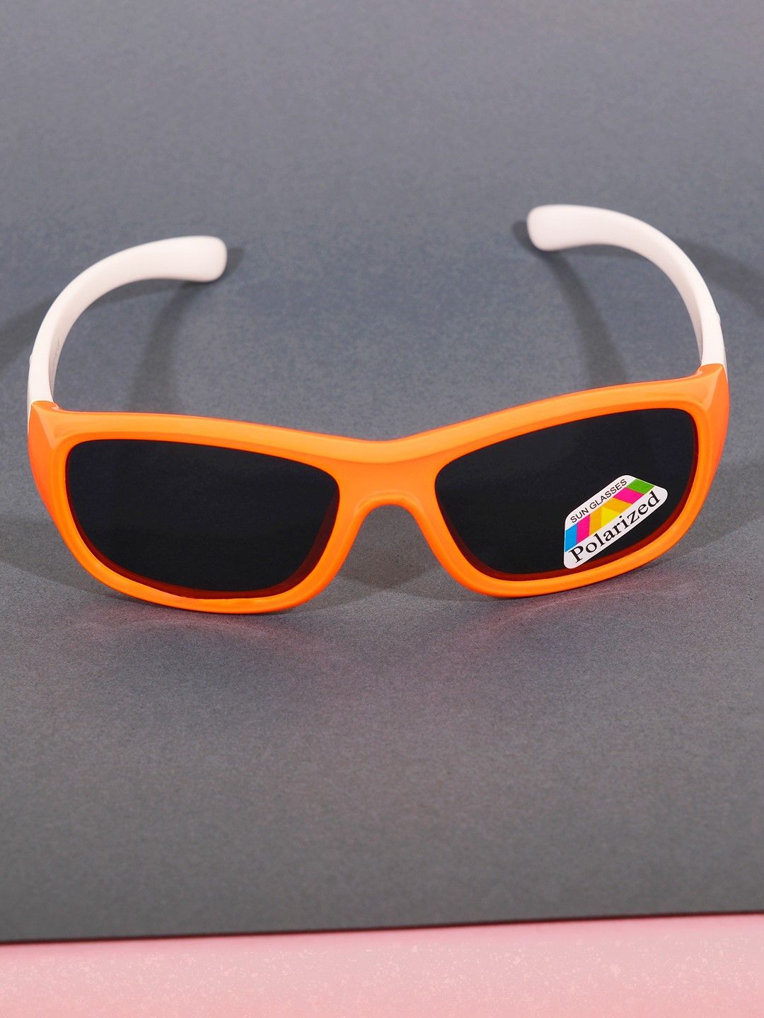 DukieKooky Kids Rectangle Sunglasses with Polarised and UV Protected Lens