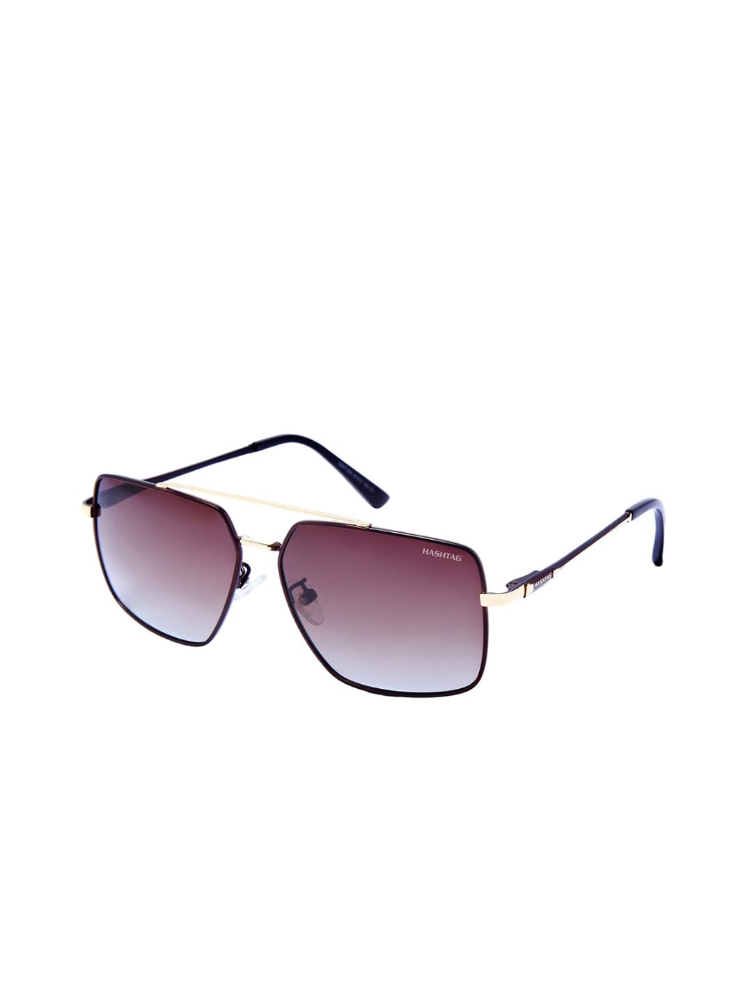 HASHTAG EYEWEAR Unisex Aviator Sunglasses with Polarised & UV Protected Lens SGHT54_06_C3