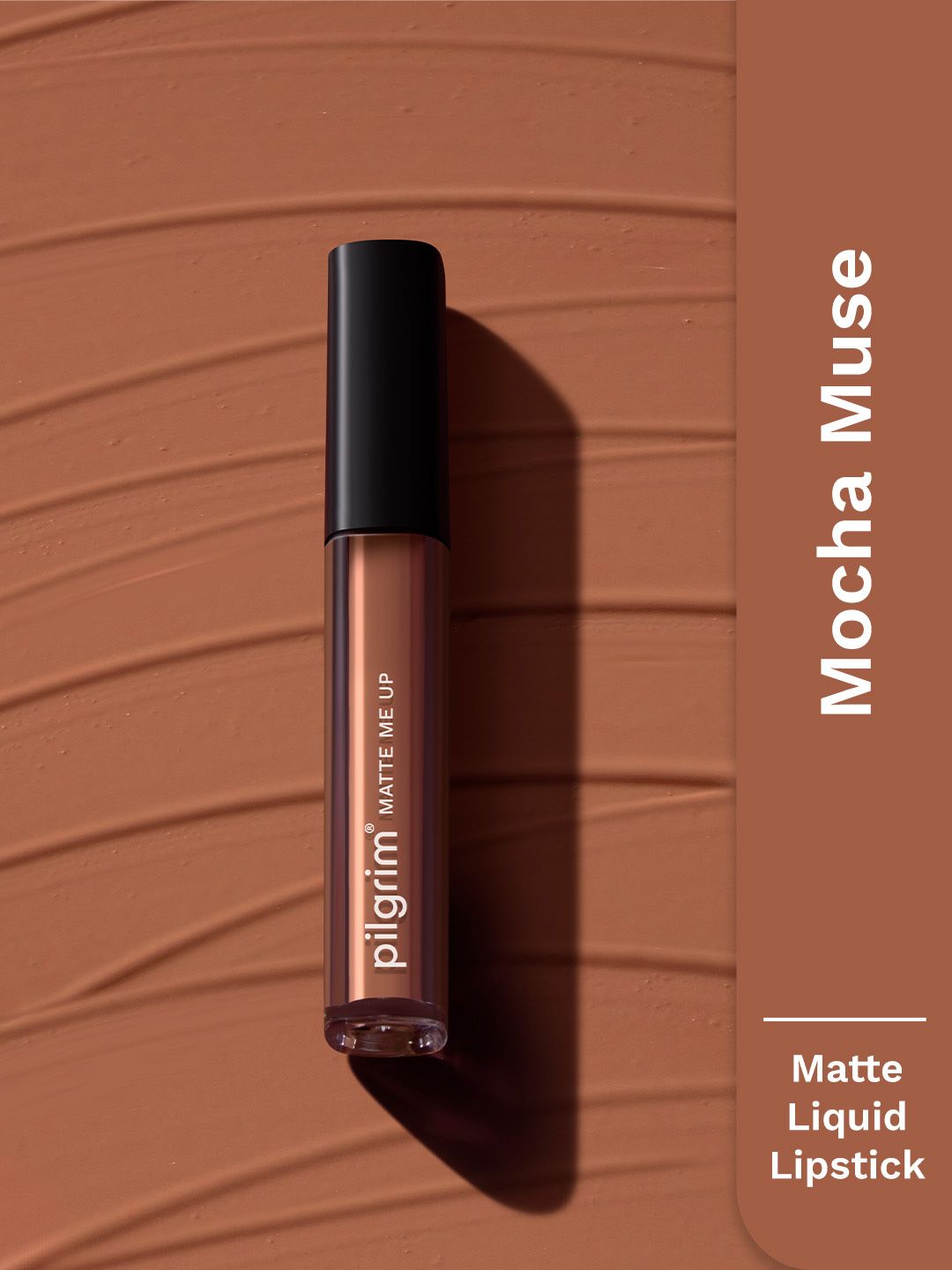 Pilgrim Matte Me Up Liquid Long-Lasting & Non-Drying Liquid Lipstick 3 ml - Mocha Muse 22