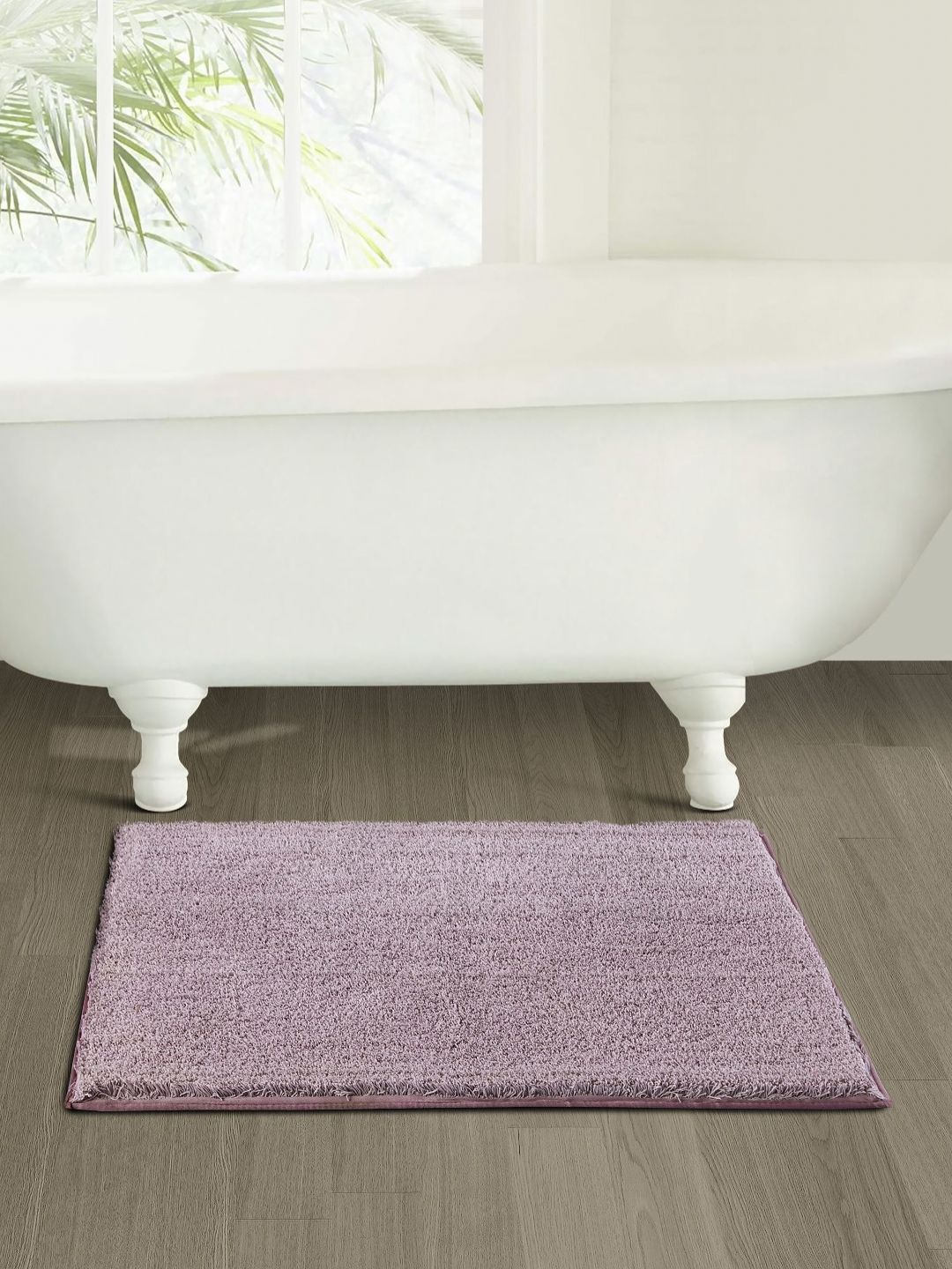 OBSESSIONS Purple Anti-Skid Bath Rugs