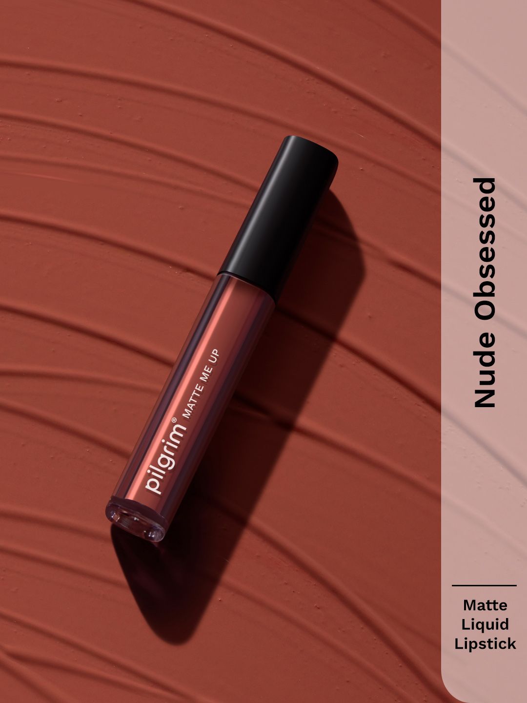 Pilgrim Matte Me Up Long Lasting Liquid Lipstick - 3ml - Nude Obsessed - 04