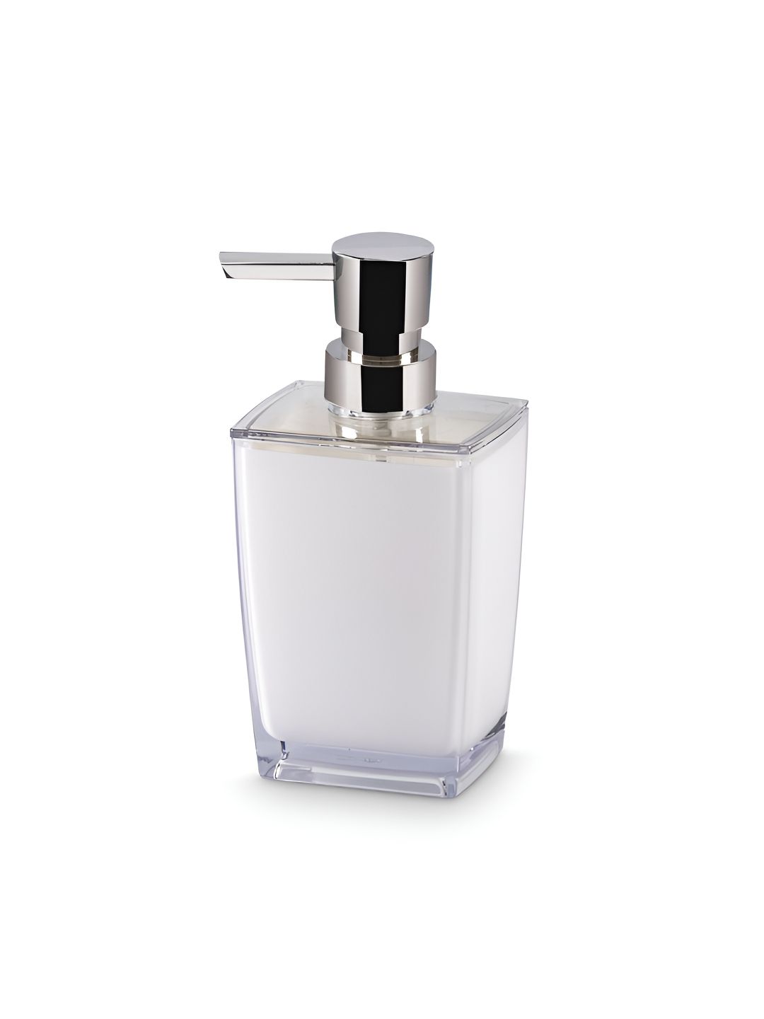 Freelance White Solid Plastic Soap Dispenser