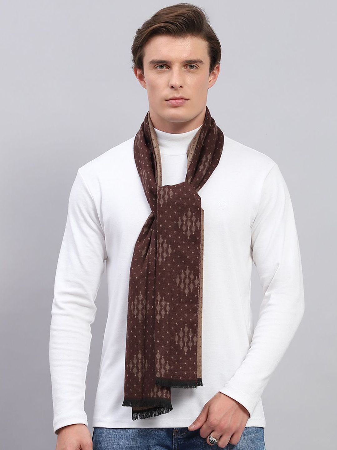 Monte Carlo Men Patterned Mufflers