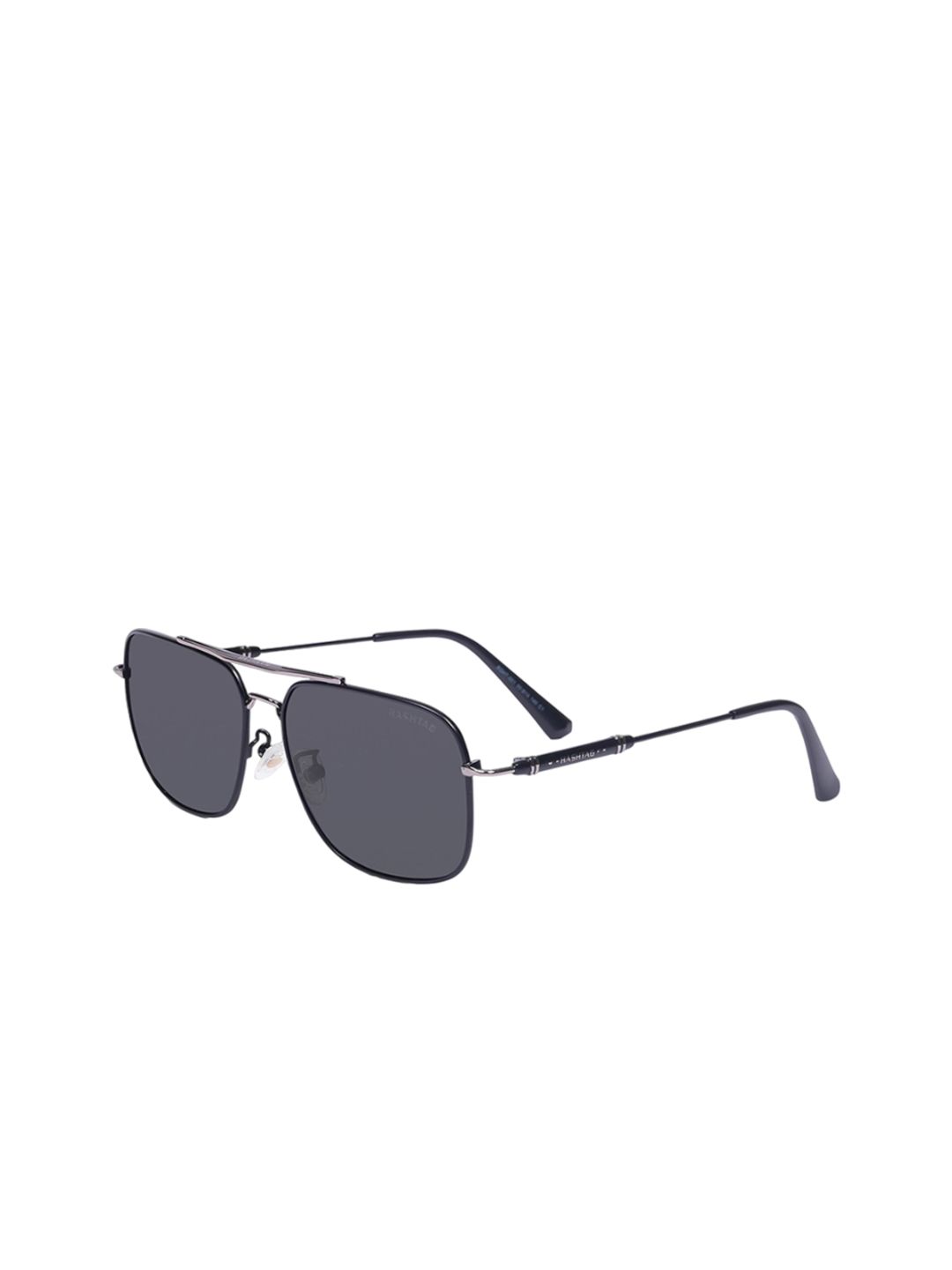 HASHTAG EYEWEAR Unisex Square Sunglasses with Polarised & UV Protected Lens SGHT54_01_C6