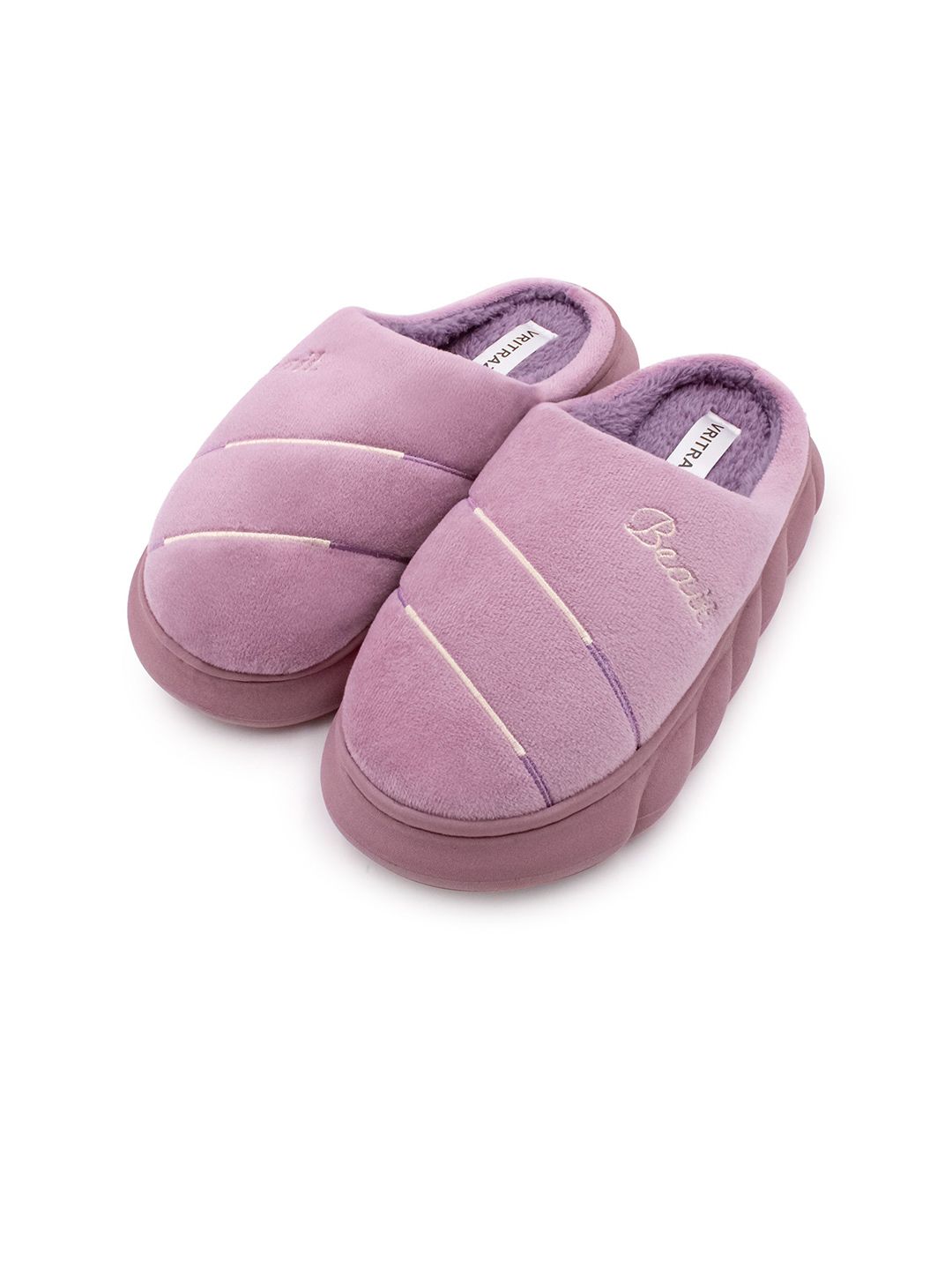 JENNA Women Striped Room Slippers