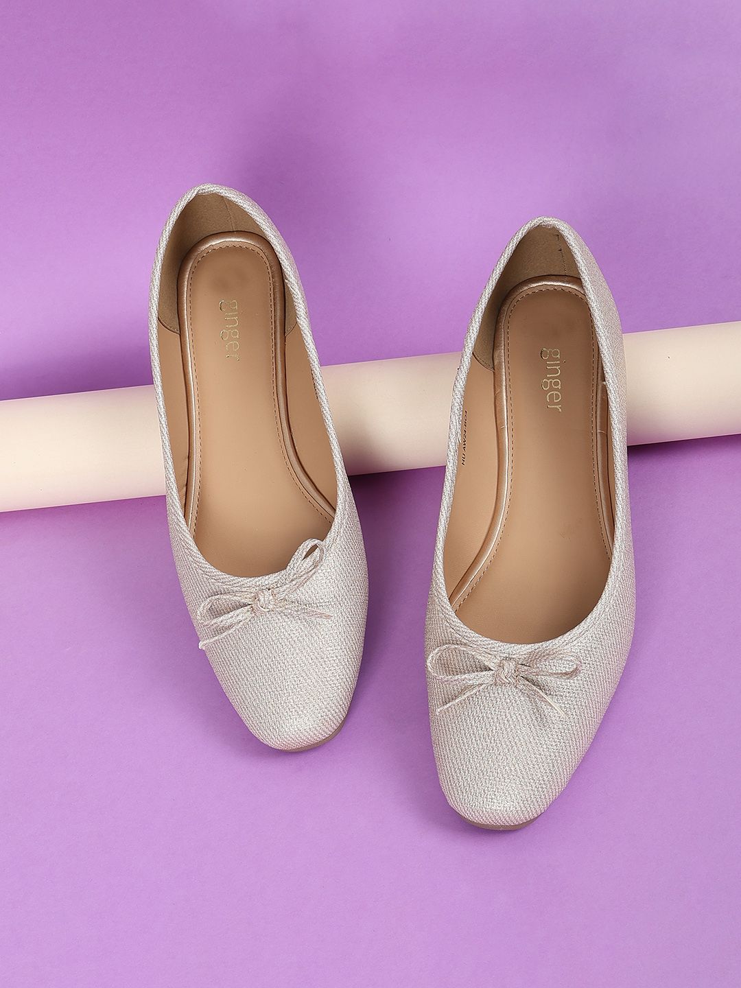 Ginger by Lifestyle Women PU Ballerinas