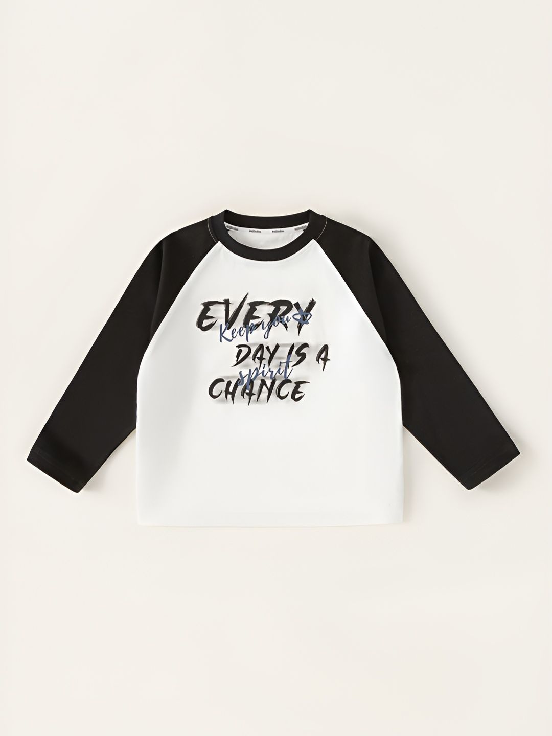 LULU & SKY Boys Typography Printed Round Neck Cotton T-shirt
