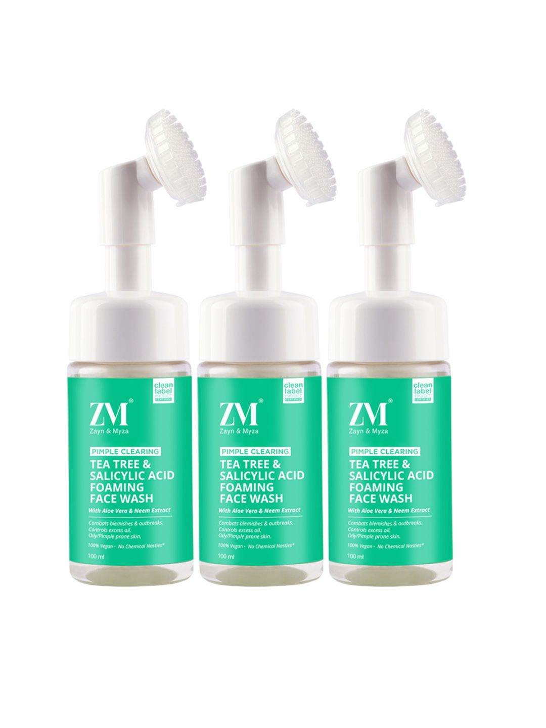 【ガブ】CÉA SKIN FINE WASH & REMOVER セット Buy ZM Zayn & Myza Set Of 3 Pimple Clearing Tea Tree & Salicylic