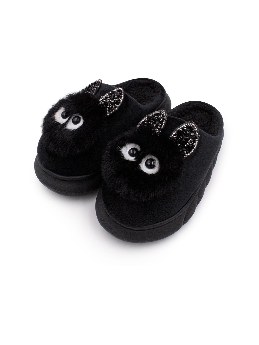 JENNA Women Fur Winter Room Slippers