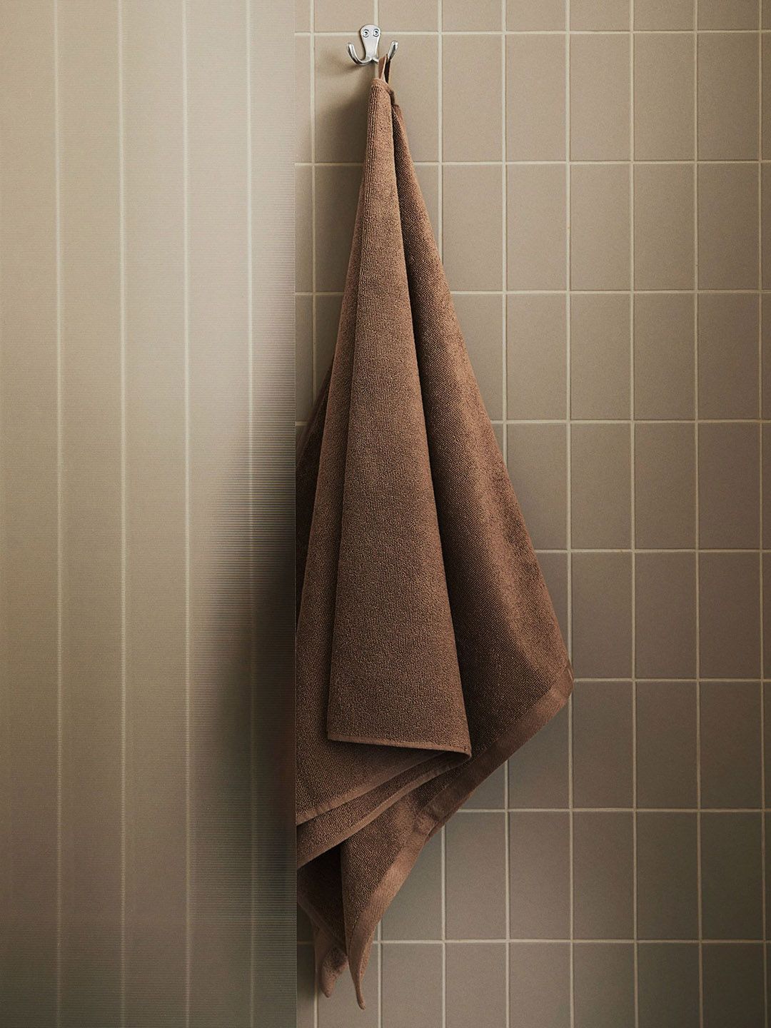 H&M Beige Terry Bath Towel