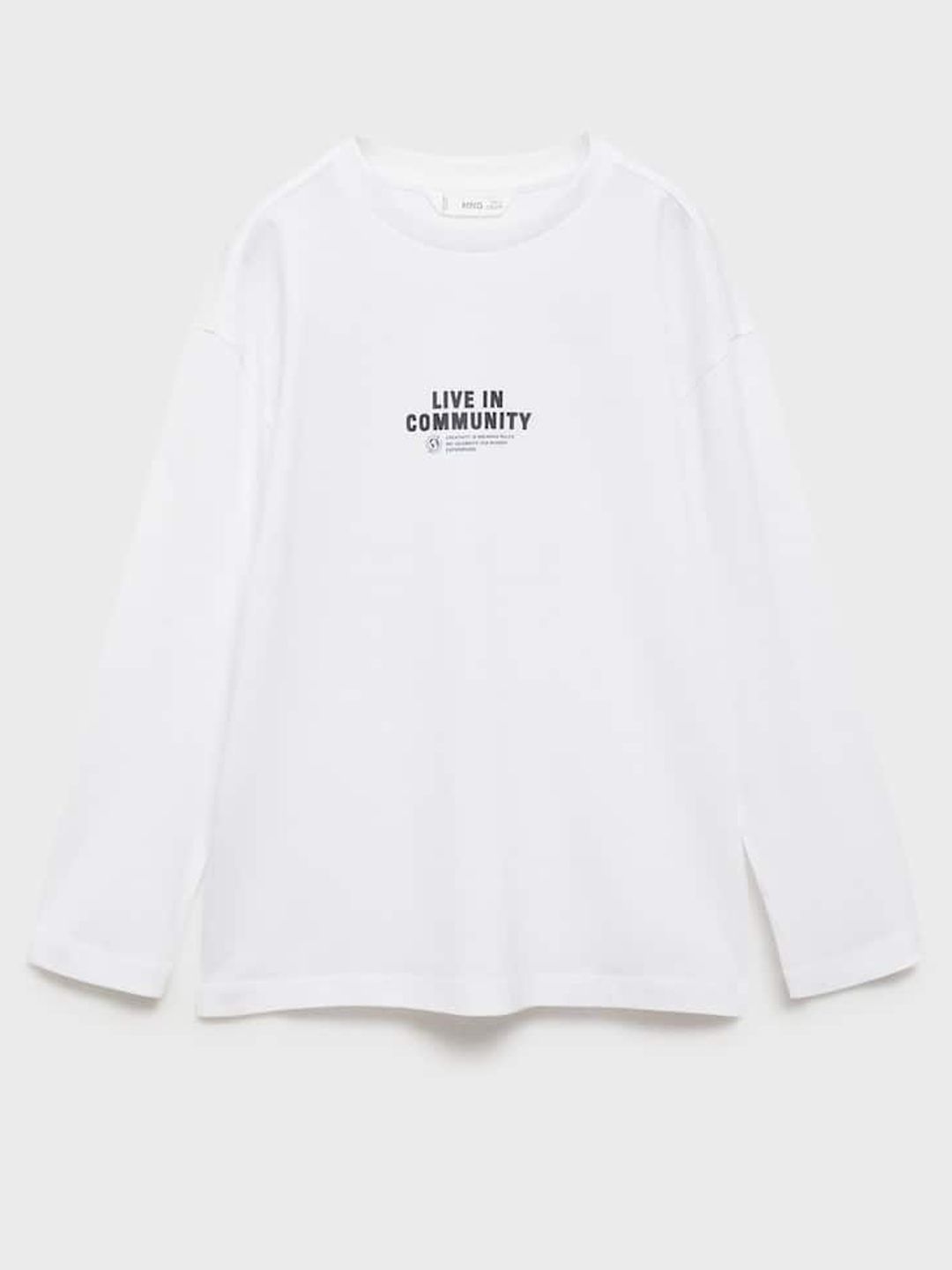 Mango Kids Boys Pure Cotton Typography Printed T-shirt