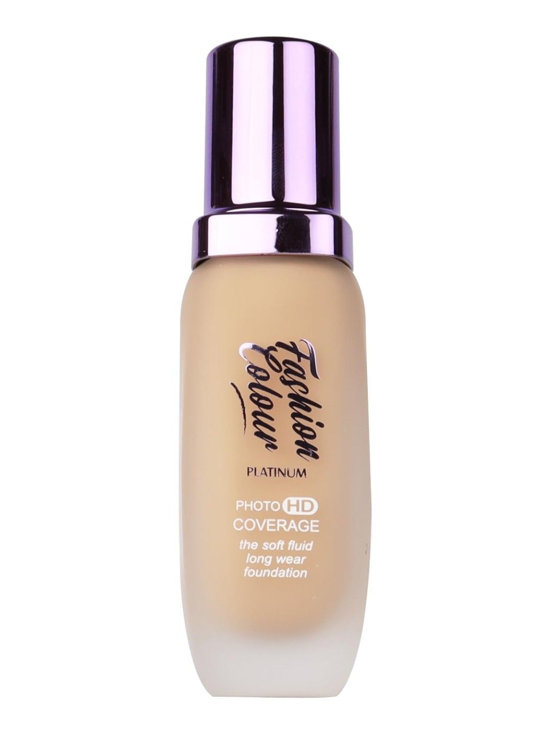 Fashion Colour Platinum Photo HD Coverage Soft Fluid Foundation 45 ml - Soft Tan 02