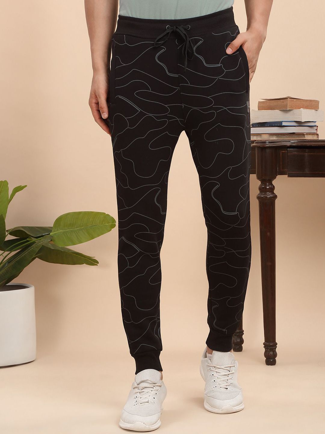 Sweet Dreams Men Cotton Mid-Rise Joggers