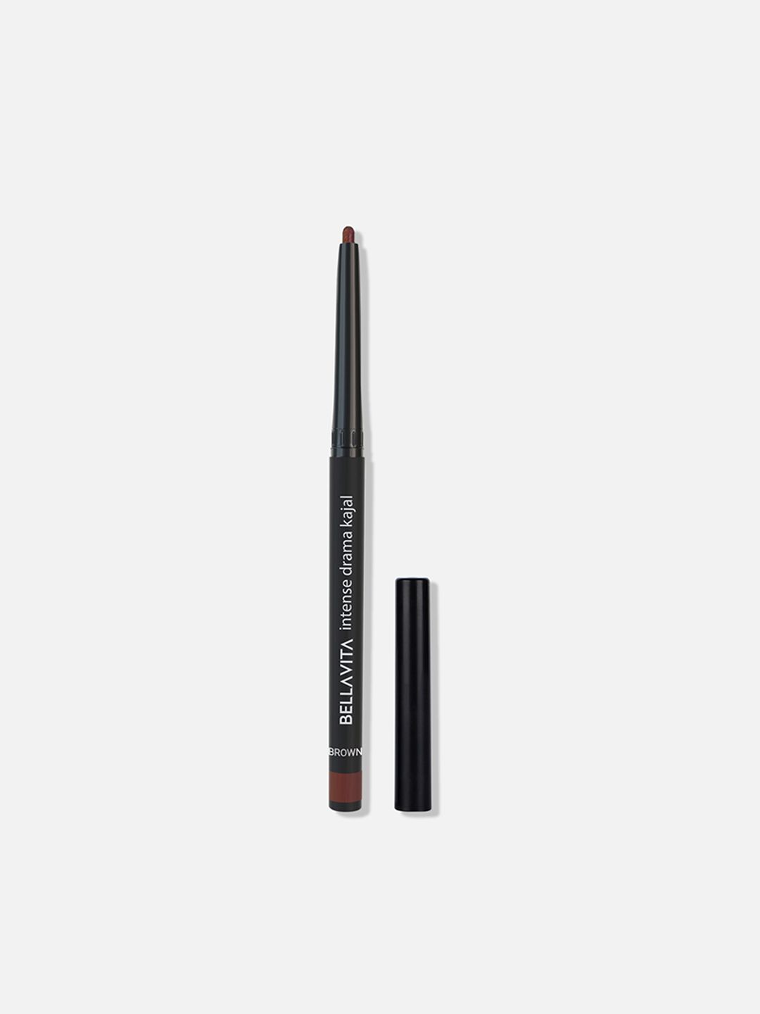 Bella Vita Organic Long Lasting Intense Drama Kajal Enriched With Almond Oil 0.3g - Brown