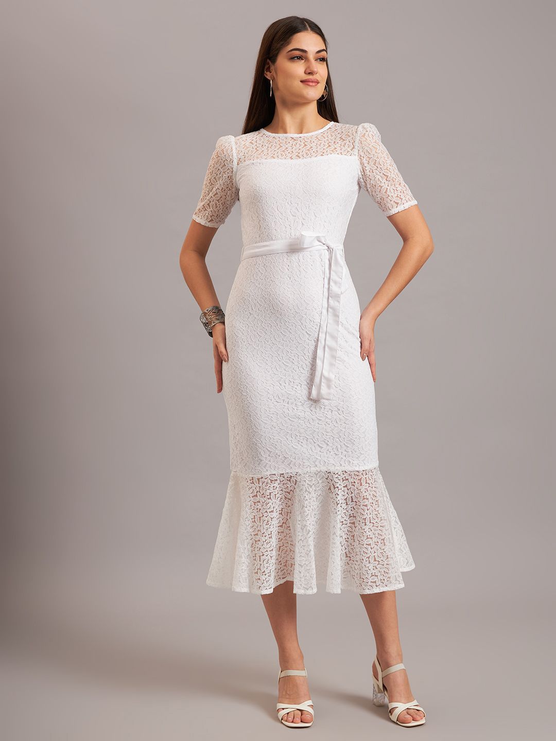 chinese dress ladies Shop White Wedding Dresses Online in India- Perfect for Your Big Day main image 1