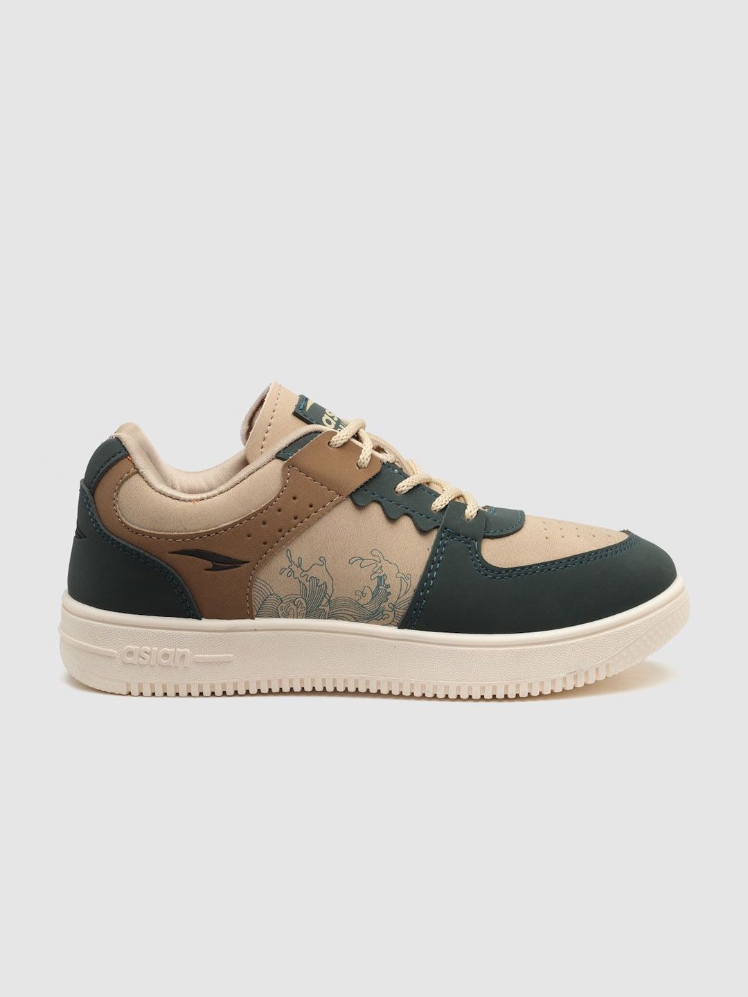 KEI⭐︎ Buy ASIAN Men Colourblocked Round Toe Sneakers - Casual Shoes for