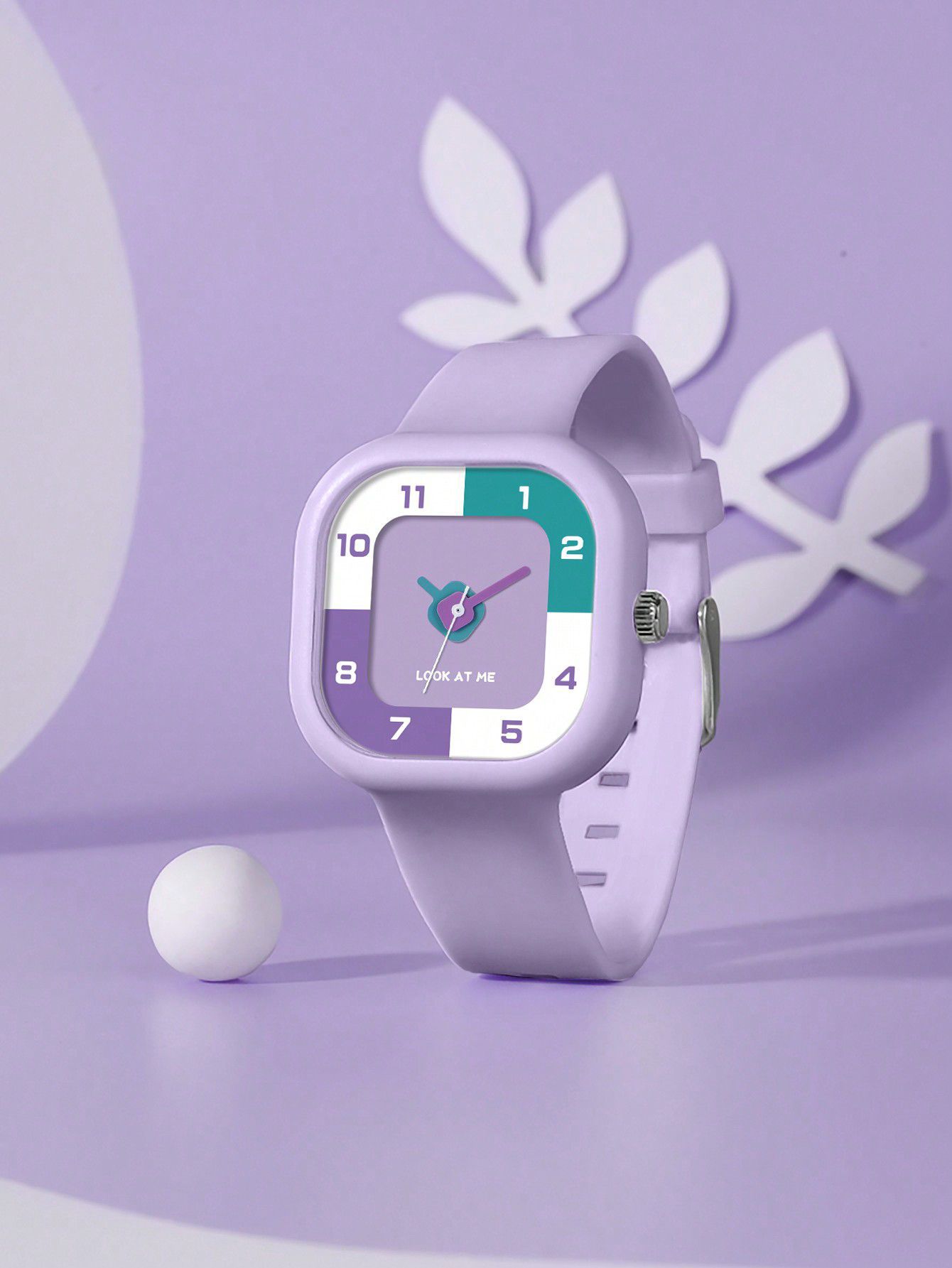 Shocknshop Unisex Kids Dial & Straps Analogue Watch 329 Purple