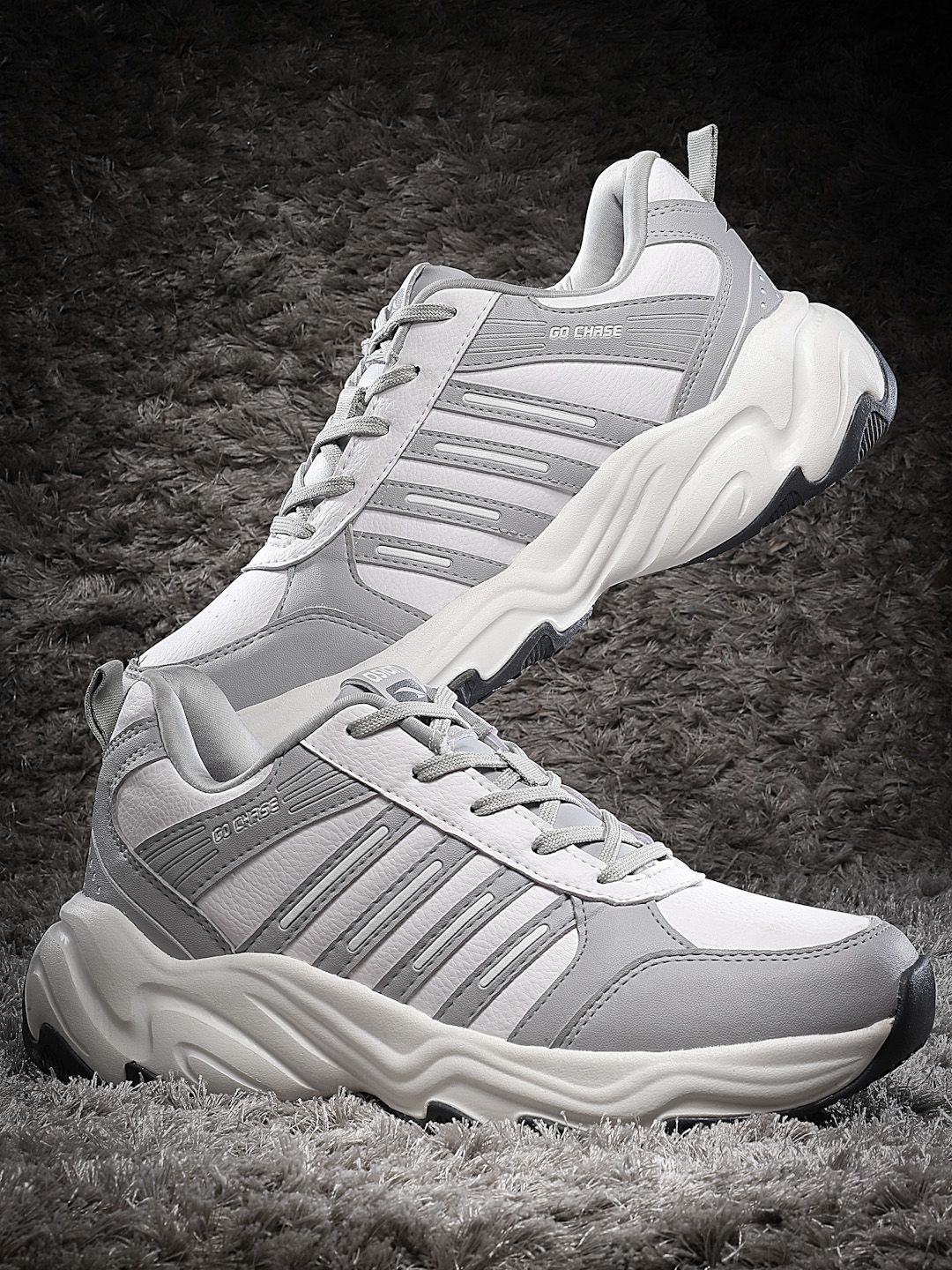 ASIAN Men Running Non-Marking Lace-Ups Shoes