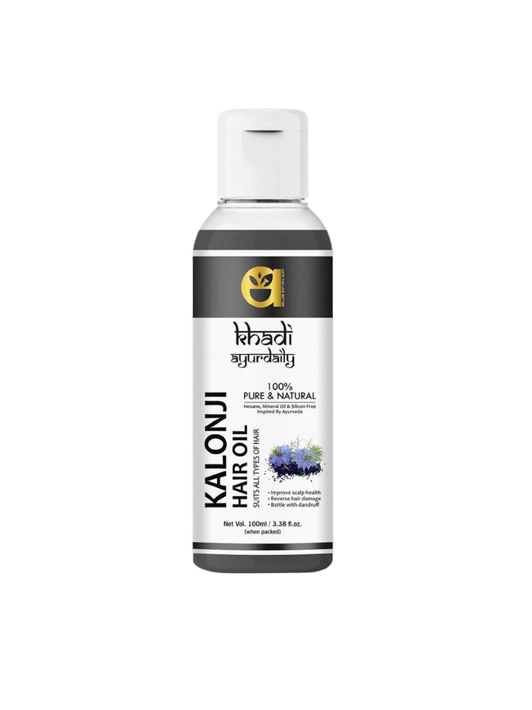 Ayurdaily Pure & Natural Kalonji Hair Oil - 100ml