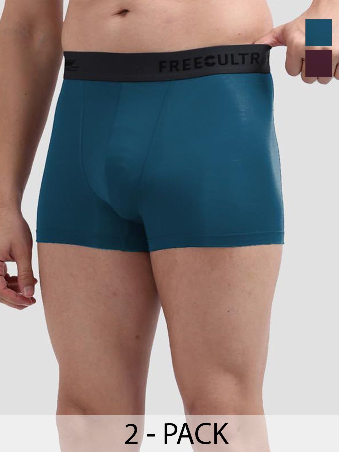 FREECULTR Pack Of 2 Anti-Bacterial Trunks