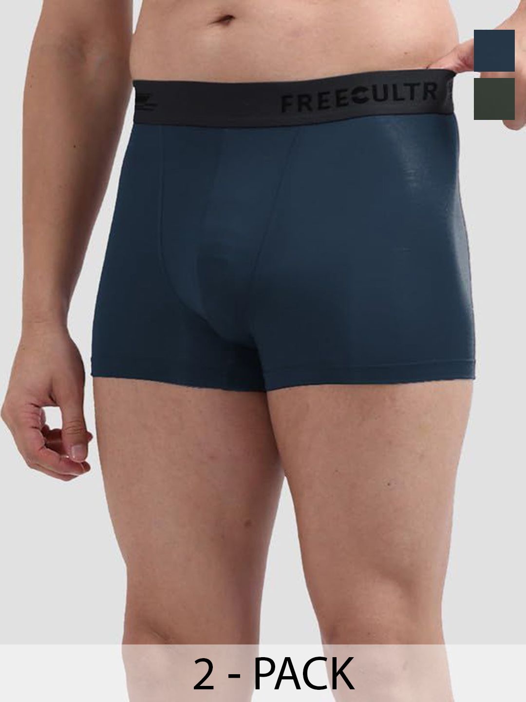 FREECULTR Pack Of 2 Anti Bacterial Trunks