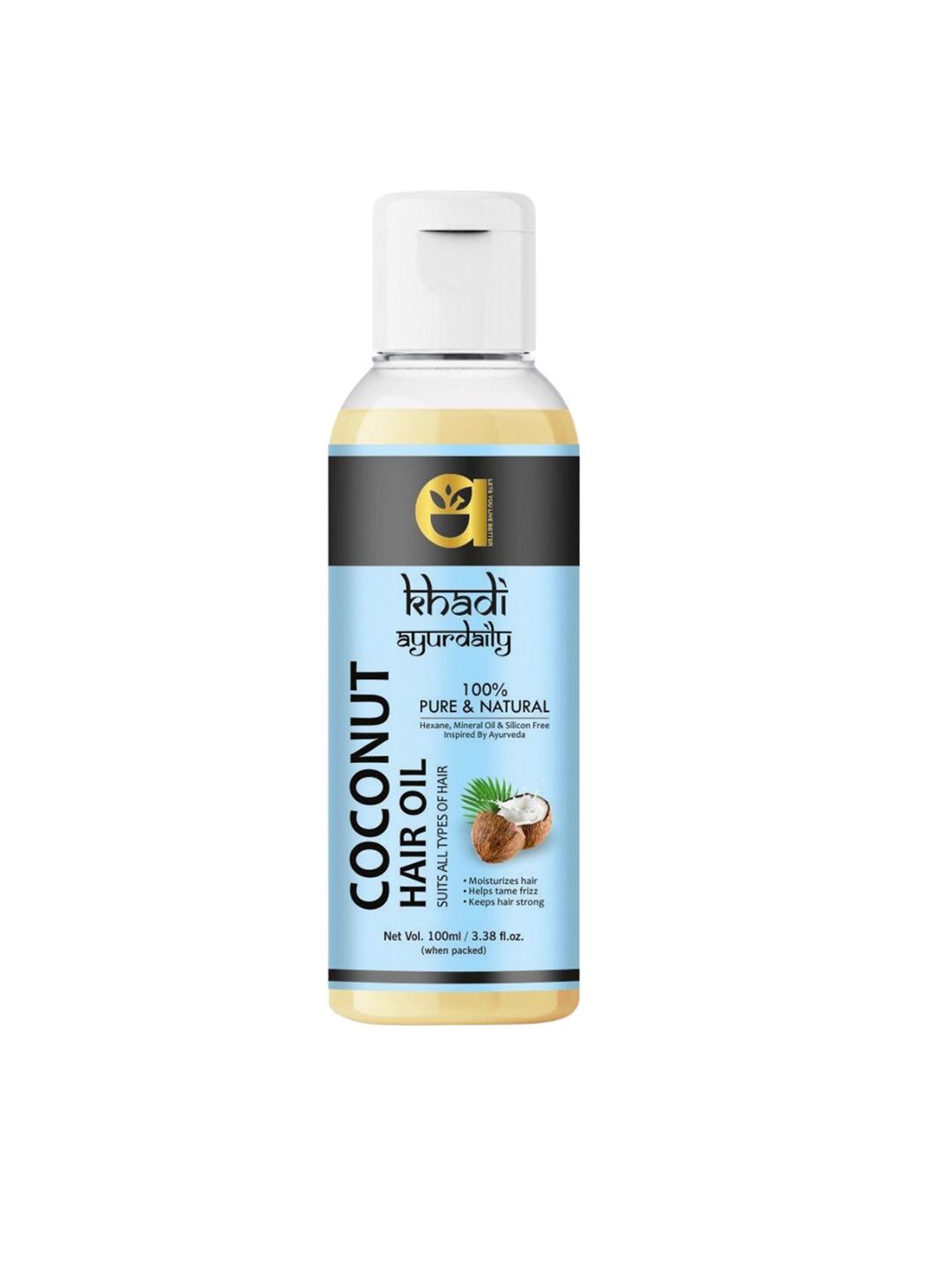 Ayurdaily Coconut Cold Pressed Hair Oil - 100ml