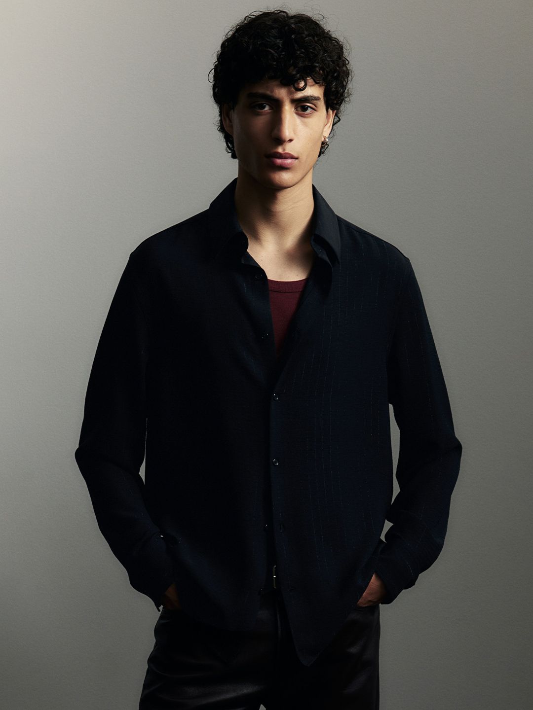 H&M Long Sleeve Shirt deal from myntra