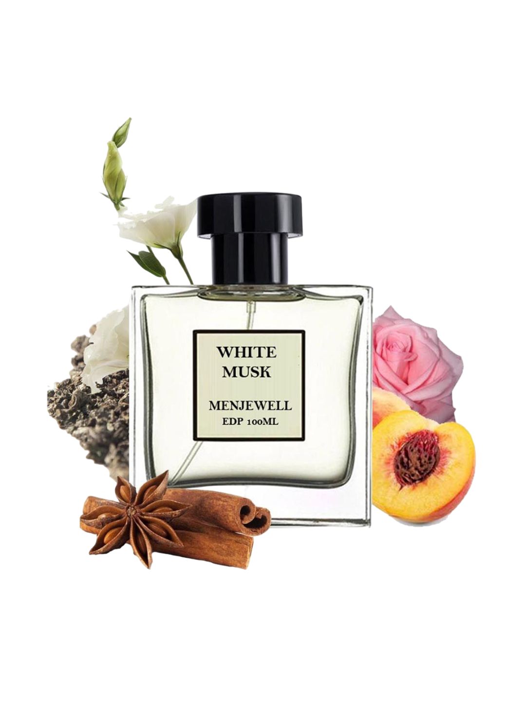 Menjewell White Musk Long-Lasting Eau De Parfum- 100 ml