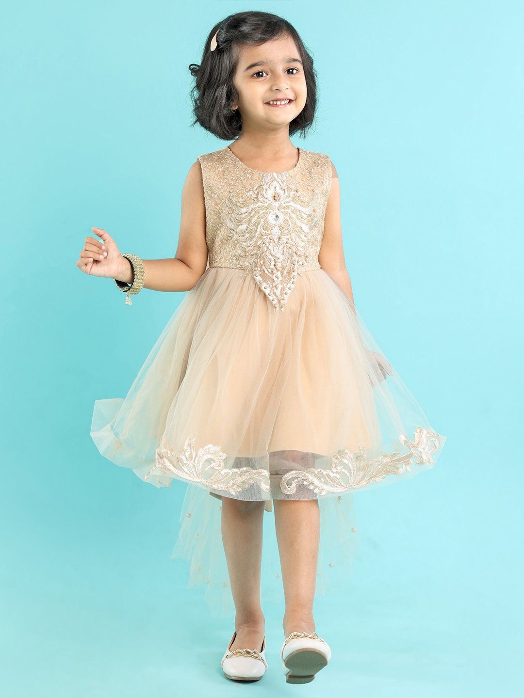 Mark & Mia Girls Embroidered Fit & Flare Dress