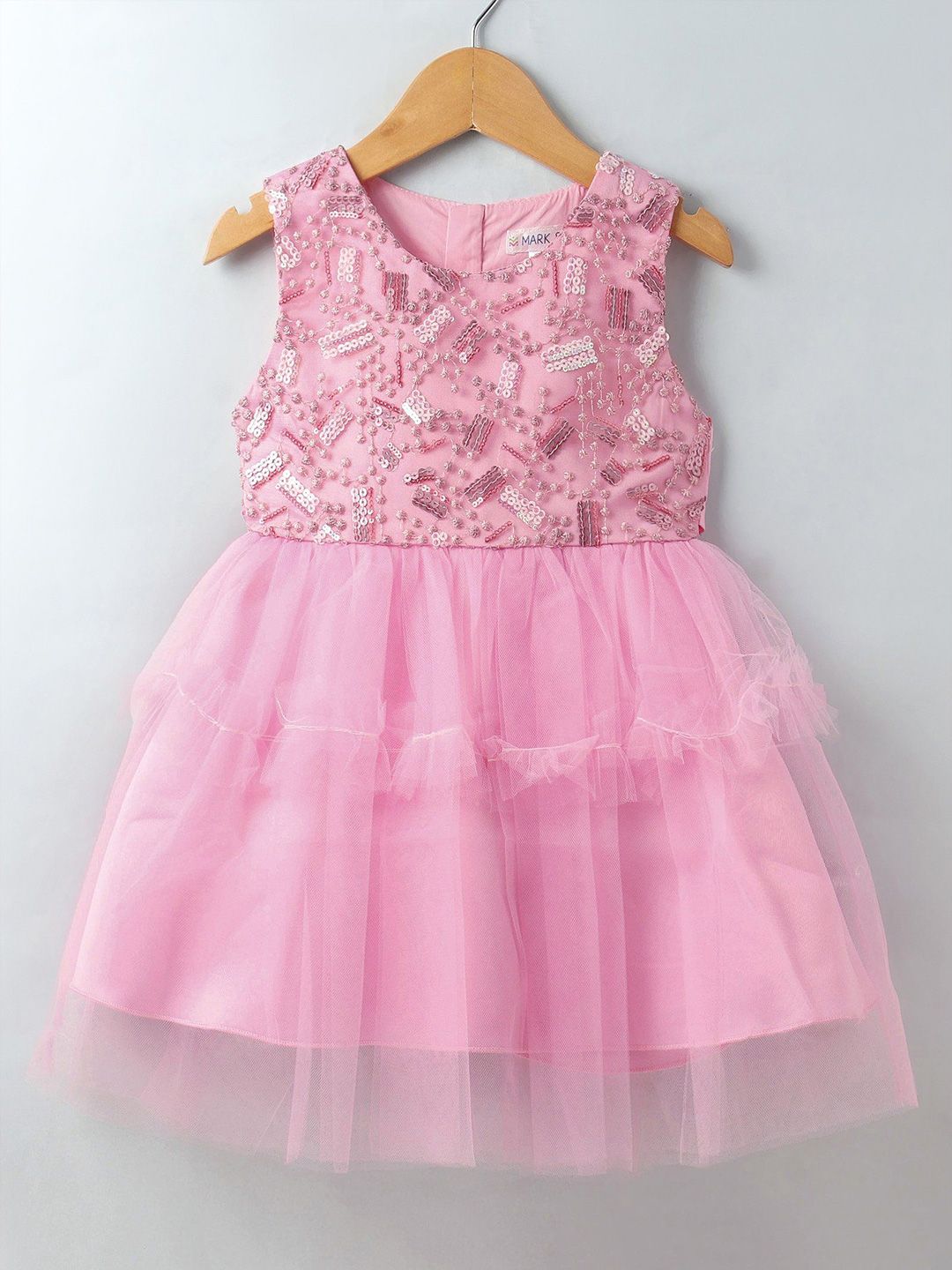 Mark & Mia Girls Embellished Fit & Flare Dress