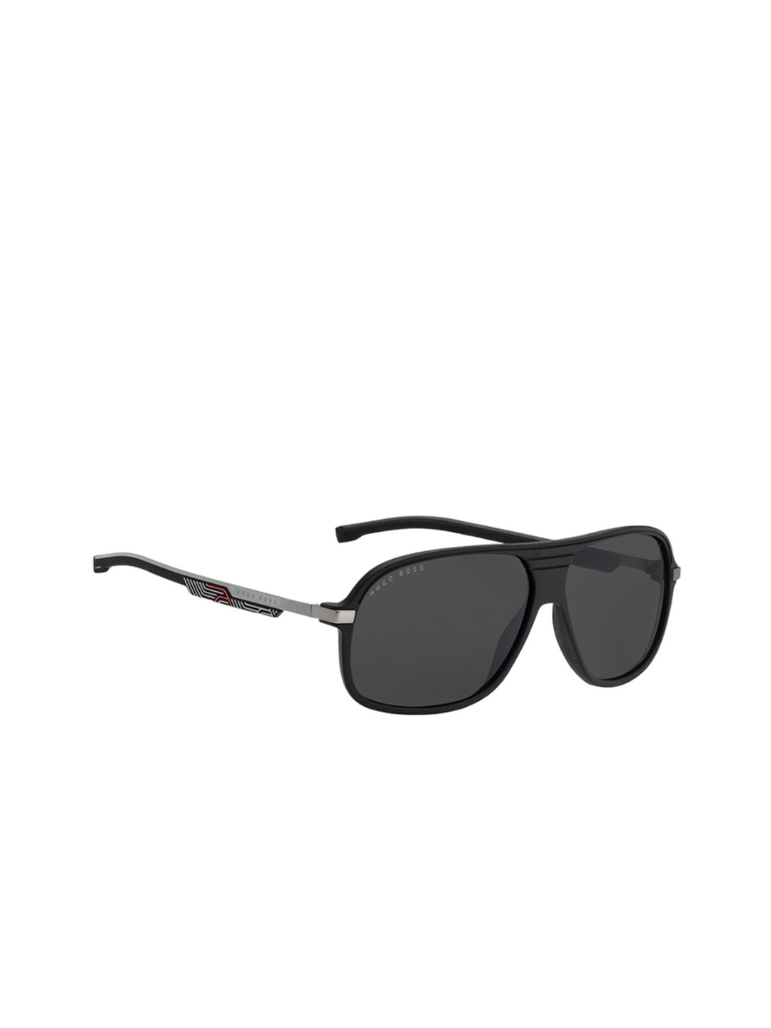 HUGO Men Aviator Sunglasses with UV Protected Lens 203981TI763IR