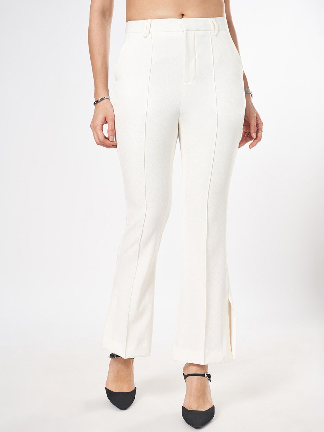 Annabelle by Pantaloons Women Flared Trouser