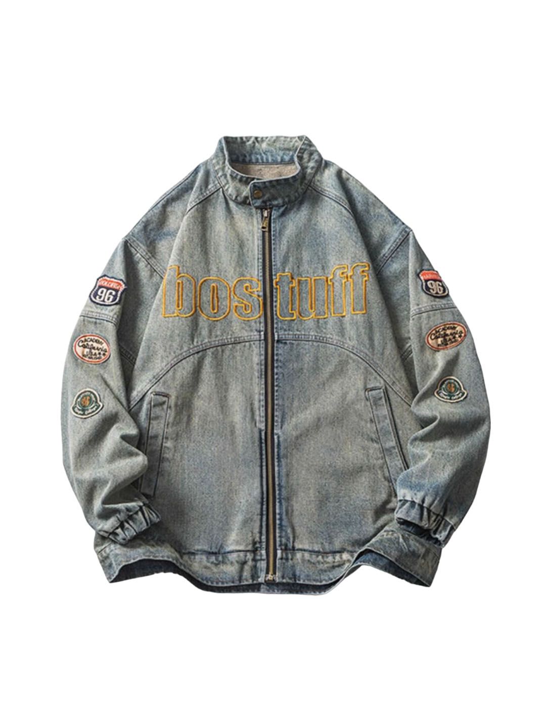 StyleCast Men Washed Denim Jacket