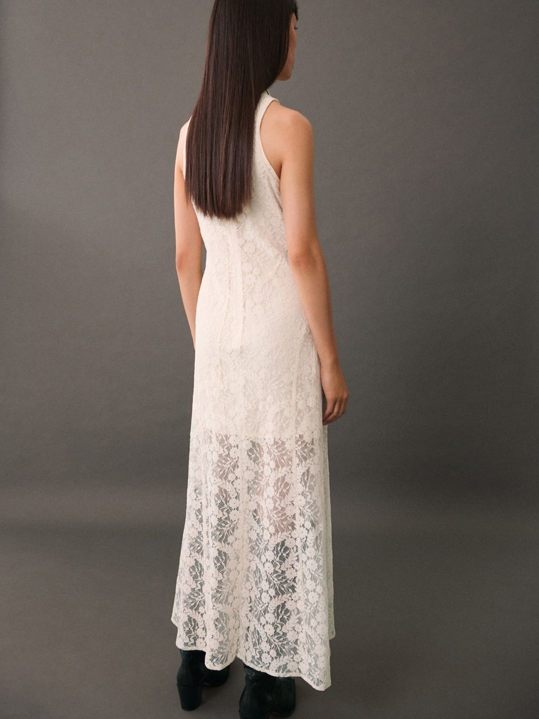 Buy MANGO Lace Maxi Dress - Dresses for Women 31160674 | Myntra