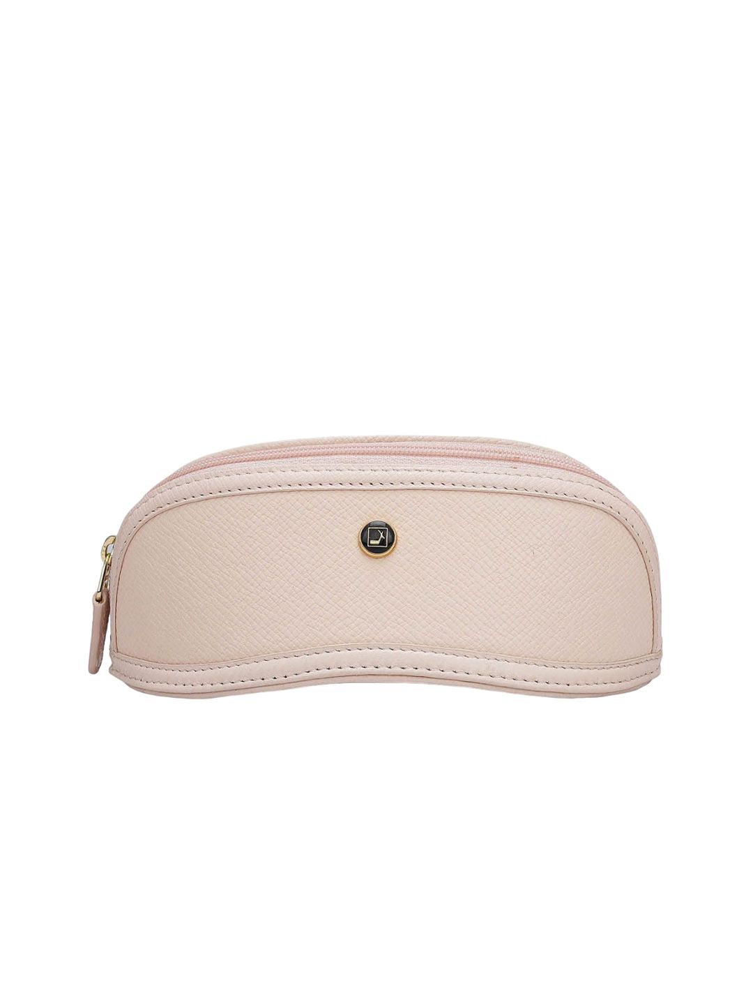 Da Milano Textured Leather Sunglasses Case