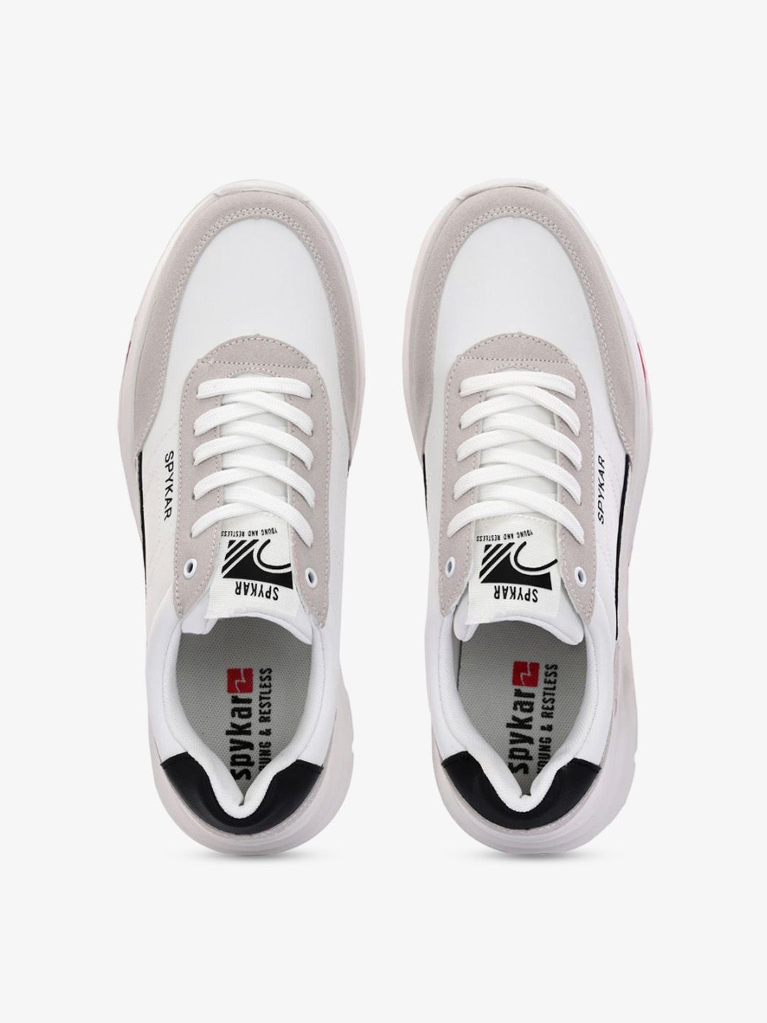 Buy SPYKAR Men Solid Round Toe Lace-Ups Sneakers - Casual Shoes