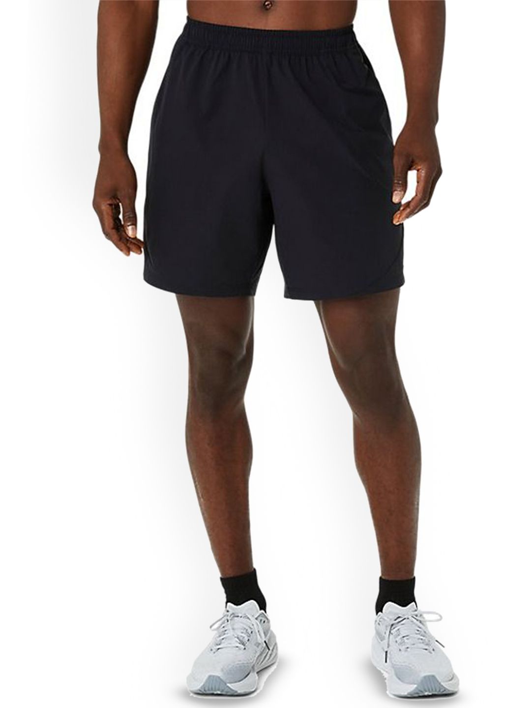 ASICS Men Solid Mid Rise Regular Fit shorts
