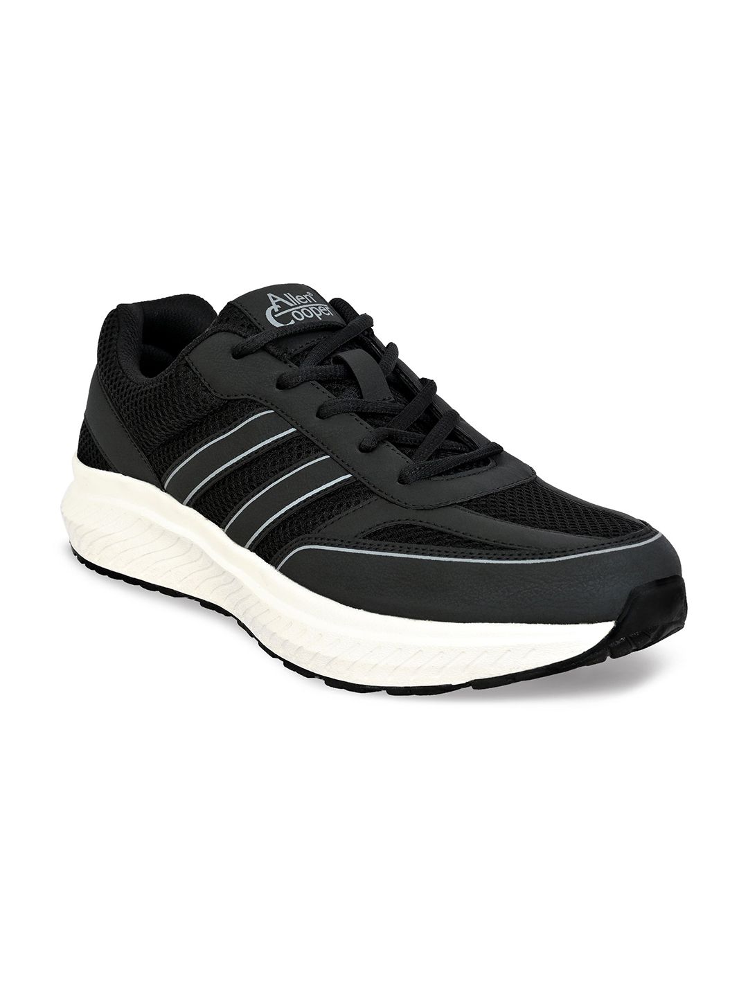 Allen Cooper Men Mesh Running Non-Marking Shoes