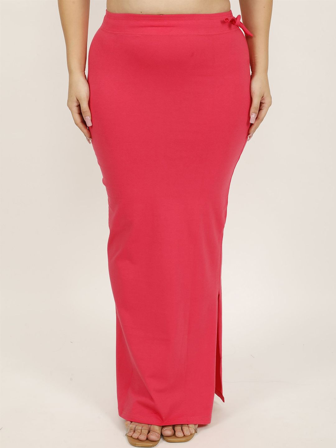 DUNBERRY LONDON Luxe Premium Plus Size Cotton Lycra Seamless Design Saree Shapewear