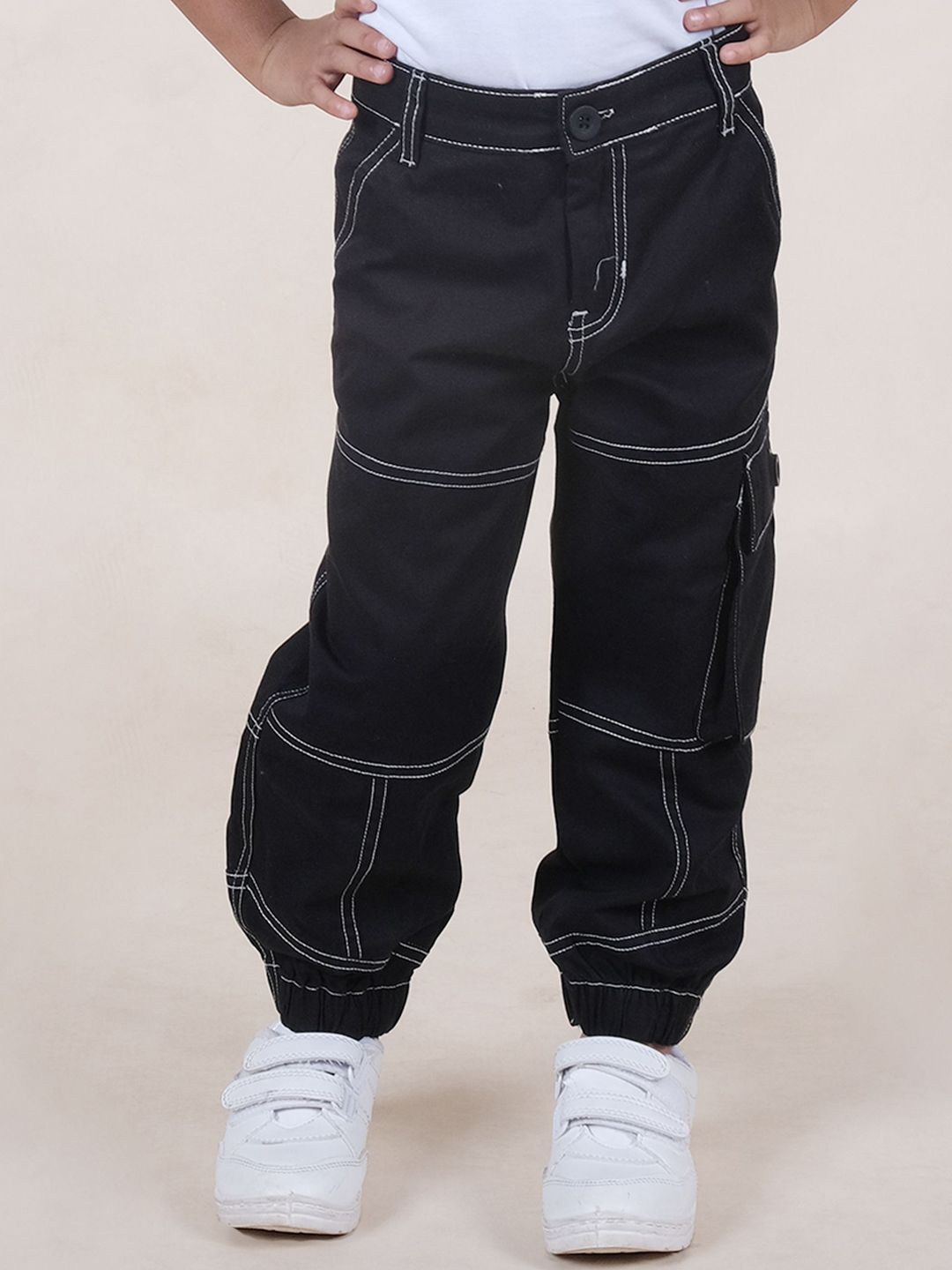 KiddoPanti Boys Smart Cargos Trousers