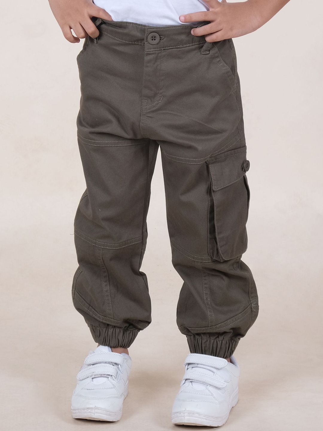 KiddoPanti Boys Smart Cargos Trousers