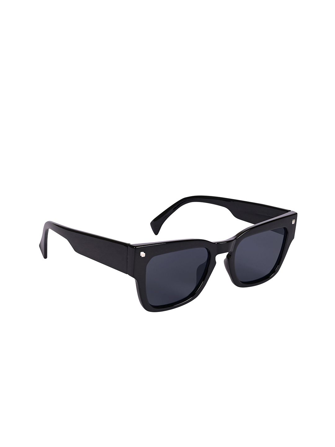 The Roadster Lifestyle Co UV Protected Wayfarer Sunglass ES_97079-34-RS-22009-BLK-BLK-WFRT