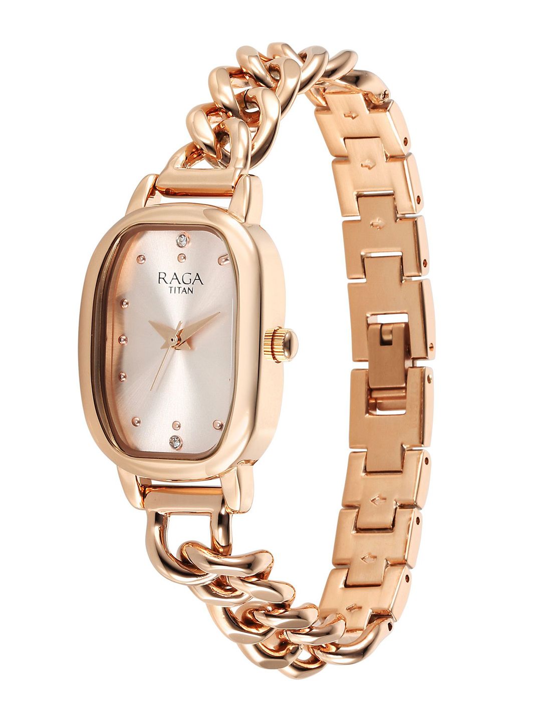Dial & Bracelet Style Straps Analogue Watch 95309WM01