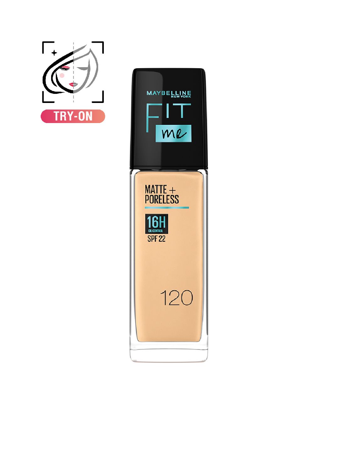 Maybelline New York Fit Me Matte+Poreless Liquid Foundation 30 ml - Classic Ivory 120