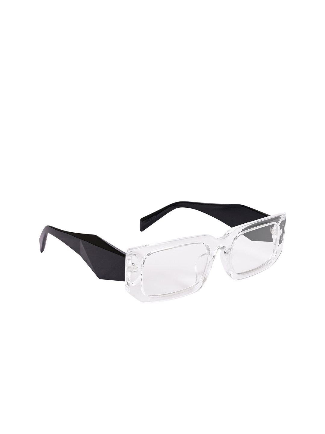 The Roadster Lifestyle Co Unisex UV Protected Sunglasses ES_97068-31-RS-9280-CLR-CLBK-RT