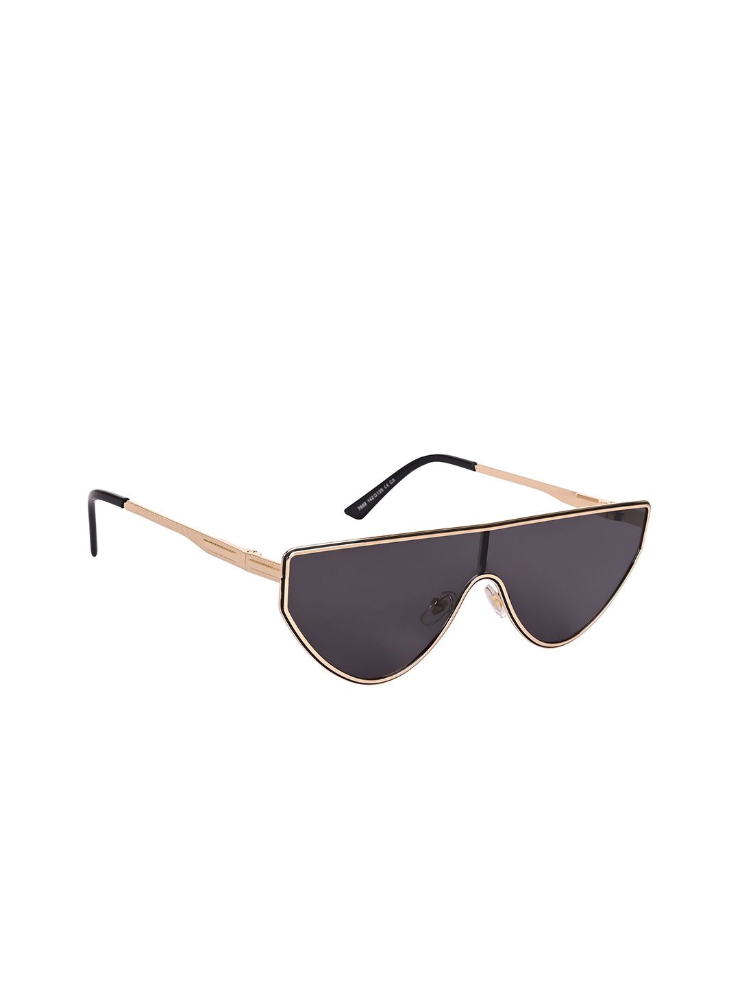 The Roadster Lifestyle Co Unisex UV Aviator Sunglasses ES_97100-97-RS-7859-BLK-GLBK-AVRT