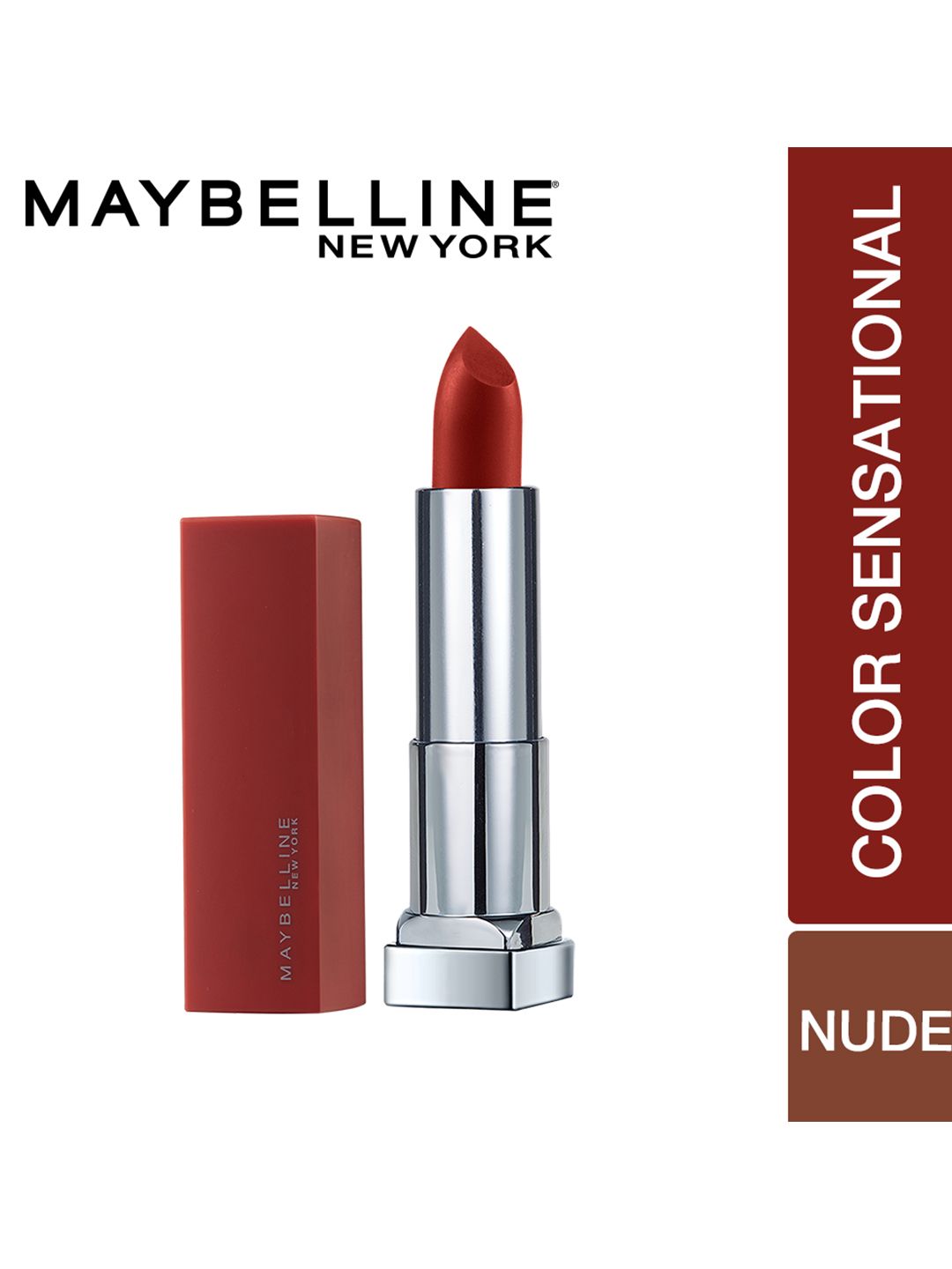 Buy Maybelline The Bricks by Color Sensational Noho Amber Lipstick