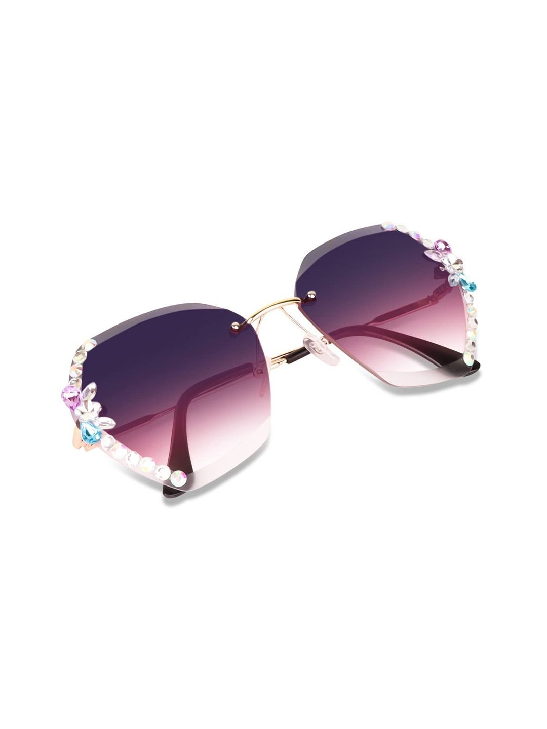 DressBerry Women Other Sunglasses with UV Protected Lens 3-Purple